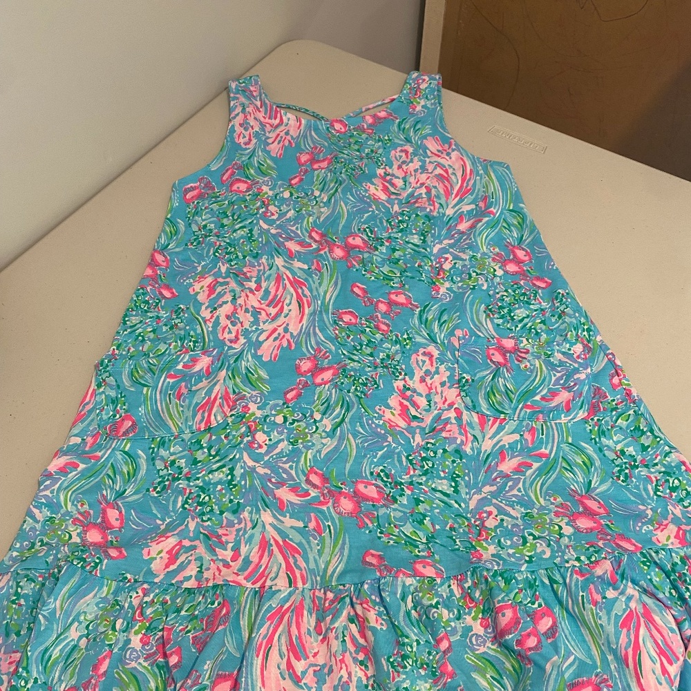Lilly Pulitzer Kristed flounce dress size XS